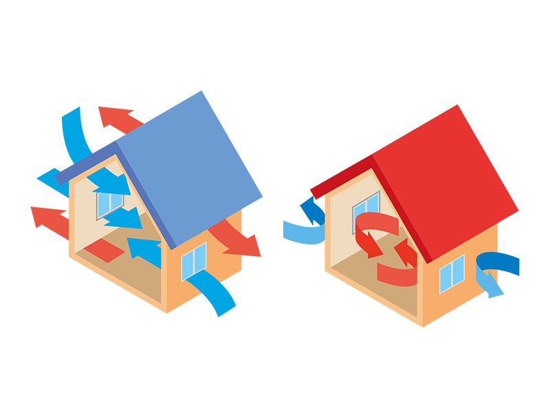 高断熱・高気密イメージ
